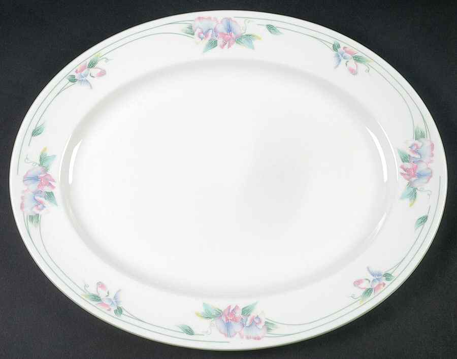Little Sweetheart 13" Oval Serving Platter by John  Aynsley & Sons-1