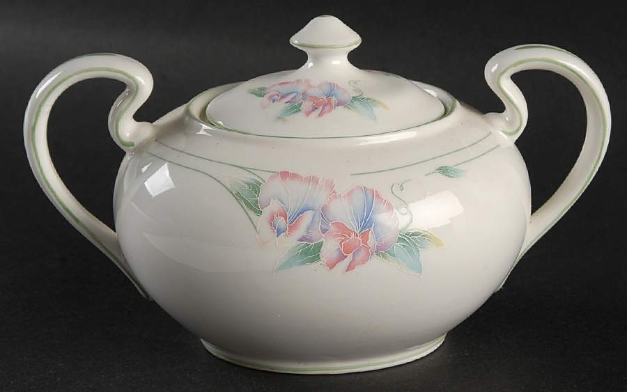 Little Sweetheart Sugar Bowl & Lid by John  Aynsley & Sons-1