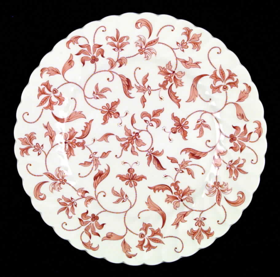 Madrigal Terra Cotta Dinner Plate by John  Aynsley & Sons-1