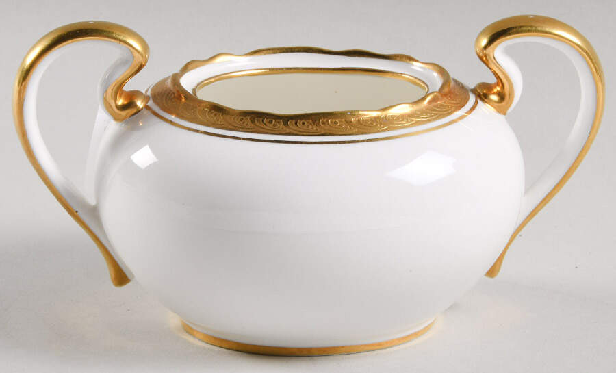 Majestic (Scalloped) Sugar Bowl No Lid by John  Aynsley & Sons-1