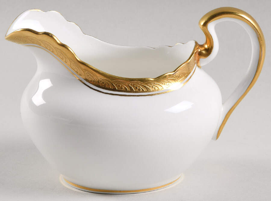 Majestic (Scalloped) Creamer by John  Aynsley & Sons-1
