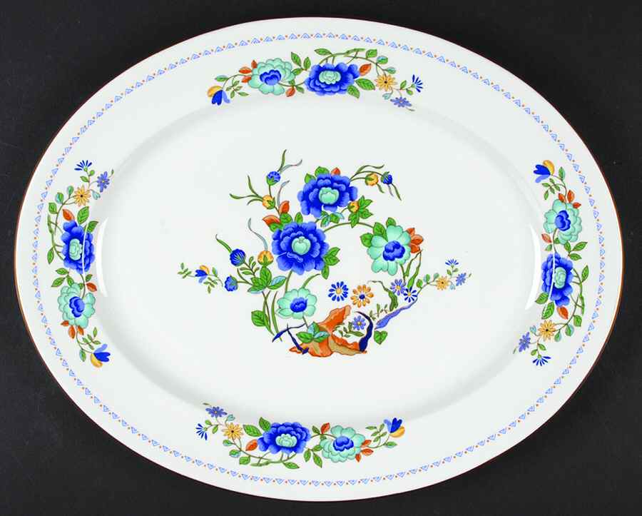 Marlina 13" Oval Serving Platter by John  Aynsley & Sons-1
