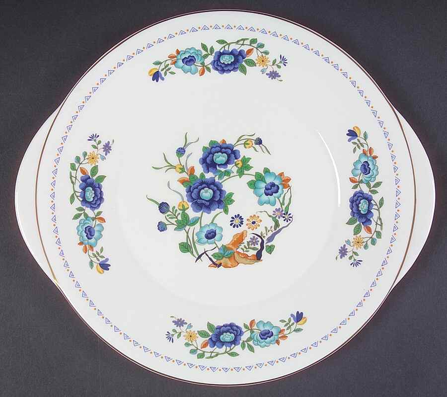 Marlina Handled Cake Plate by John  Aynsley & Sons-1