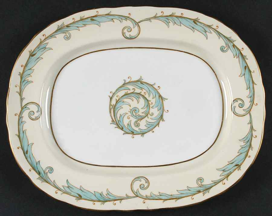 Marina 11" Oval Serving Platter by John  Aynsley & Sons-1