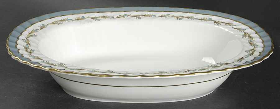 Marjorie 10" Oval Vegetable Bowl by John  Aynsley & Sons-1