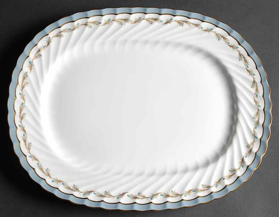 Marjorie 15" Oval Serving Platter by John  Aynsley & Sons-1