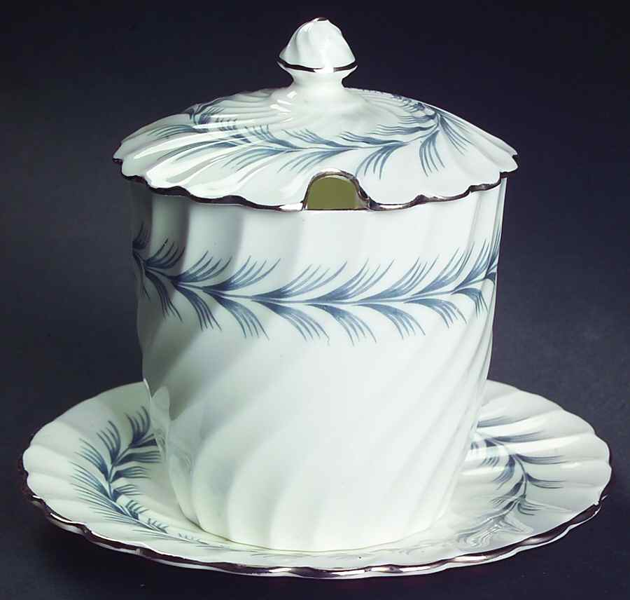 Mayfair Jam/Jelly & Lid by John  Aynsley & Sons-1