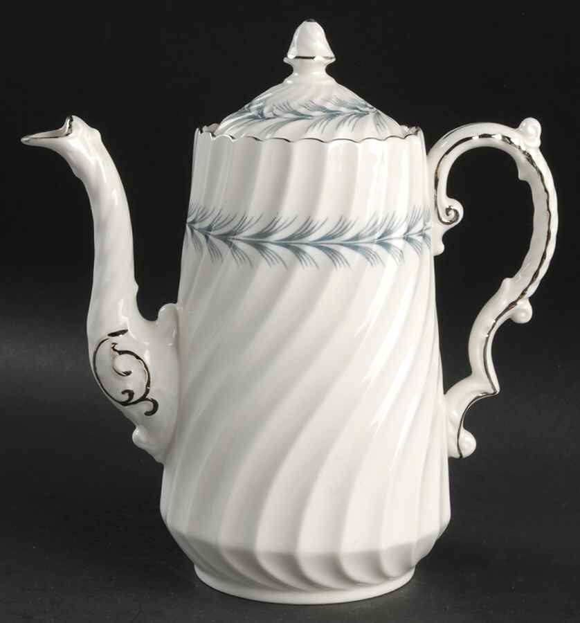 Mayfair Mini Coffee Pot & Lid by John  Aynsley & Sons-1