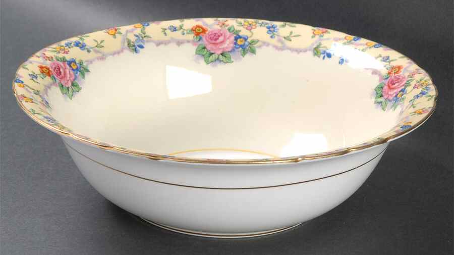 Melrose 8" Round Vegetable Bowl by John  Aynsley & Sons-1