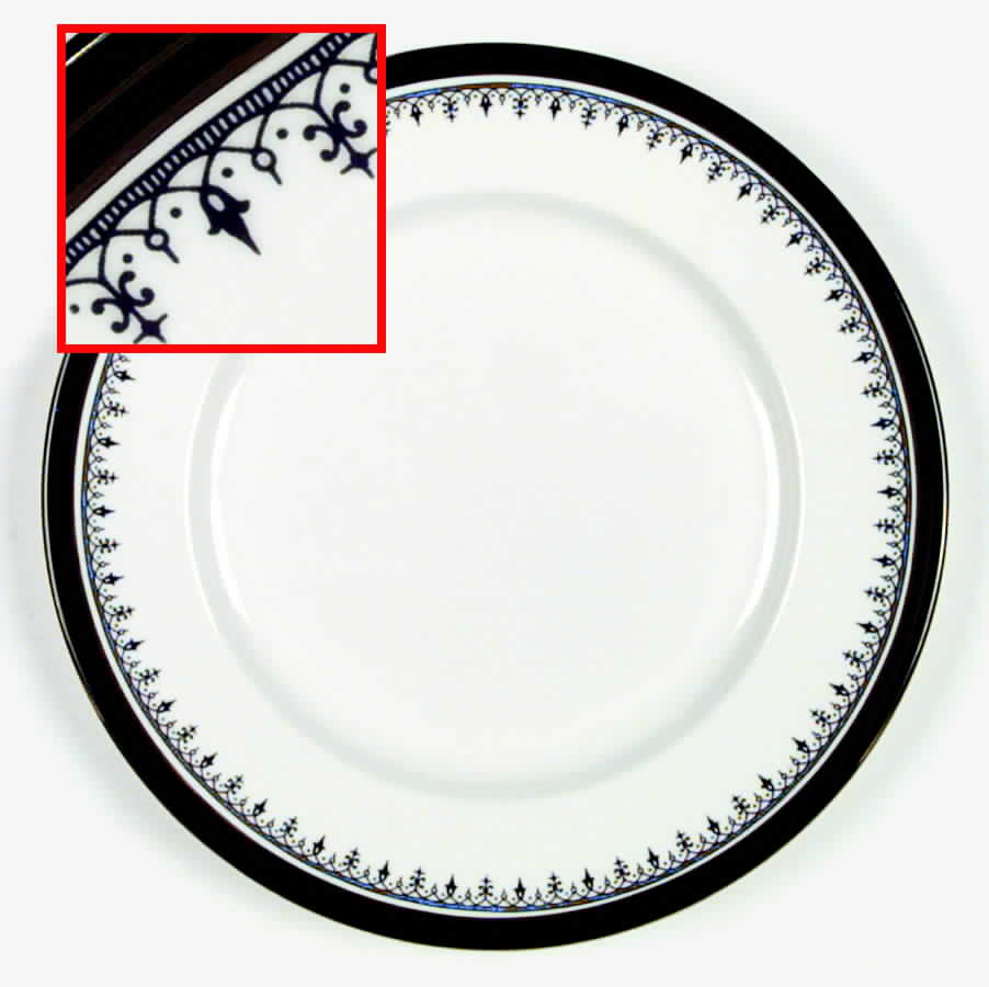 Midnight Dinner Plate by John  Aynsley & Sons-1