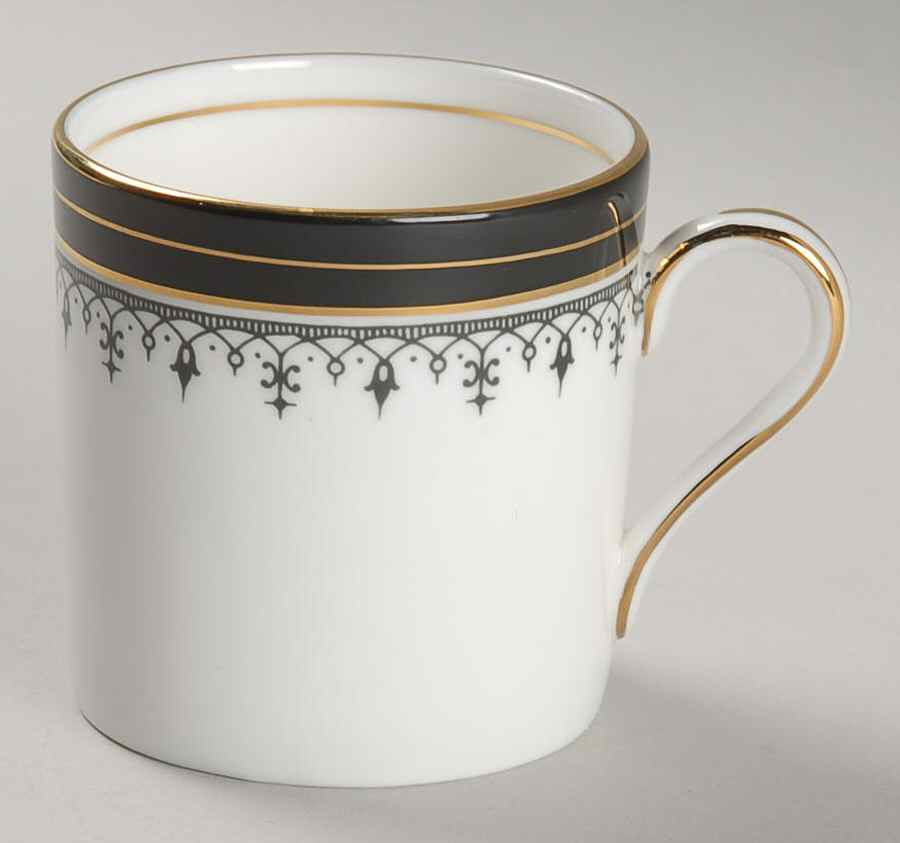 Midnight Flat Demitasse Cup by John  Aynsley & Sons-1