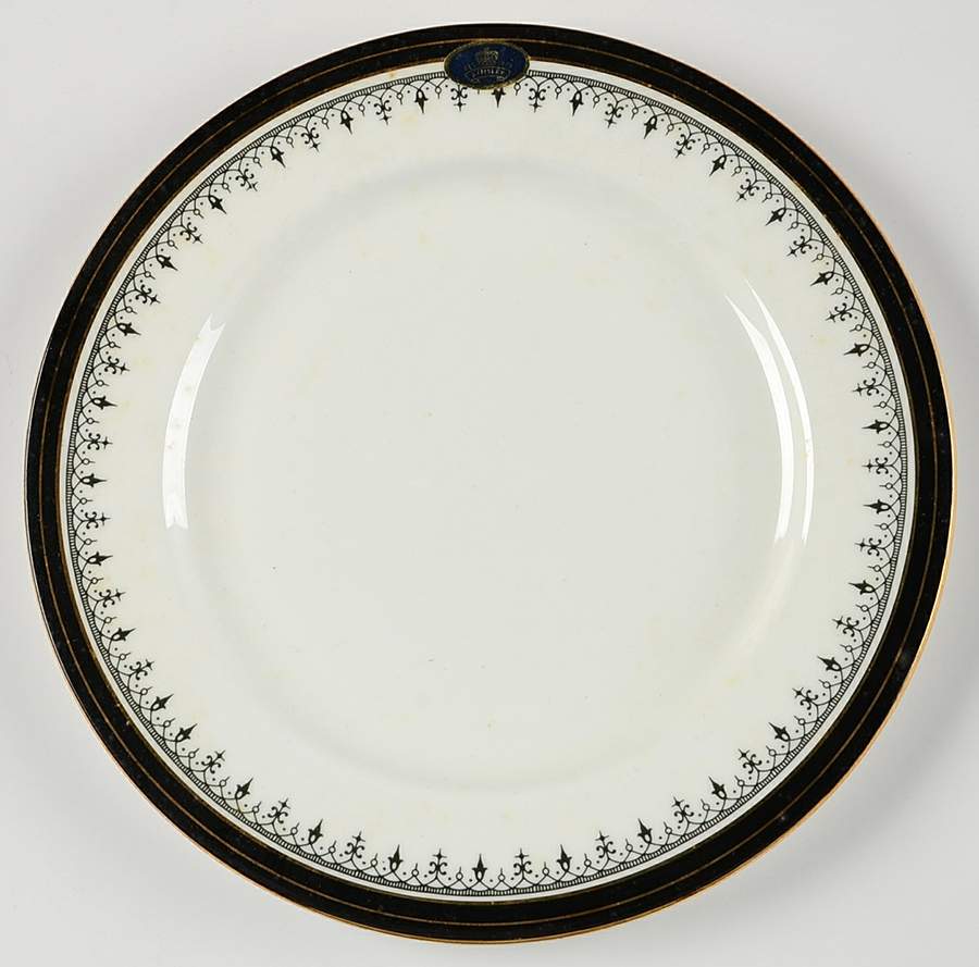 Midnight Luncheon Plate by John  Aynsley & Sons-1