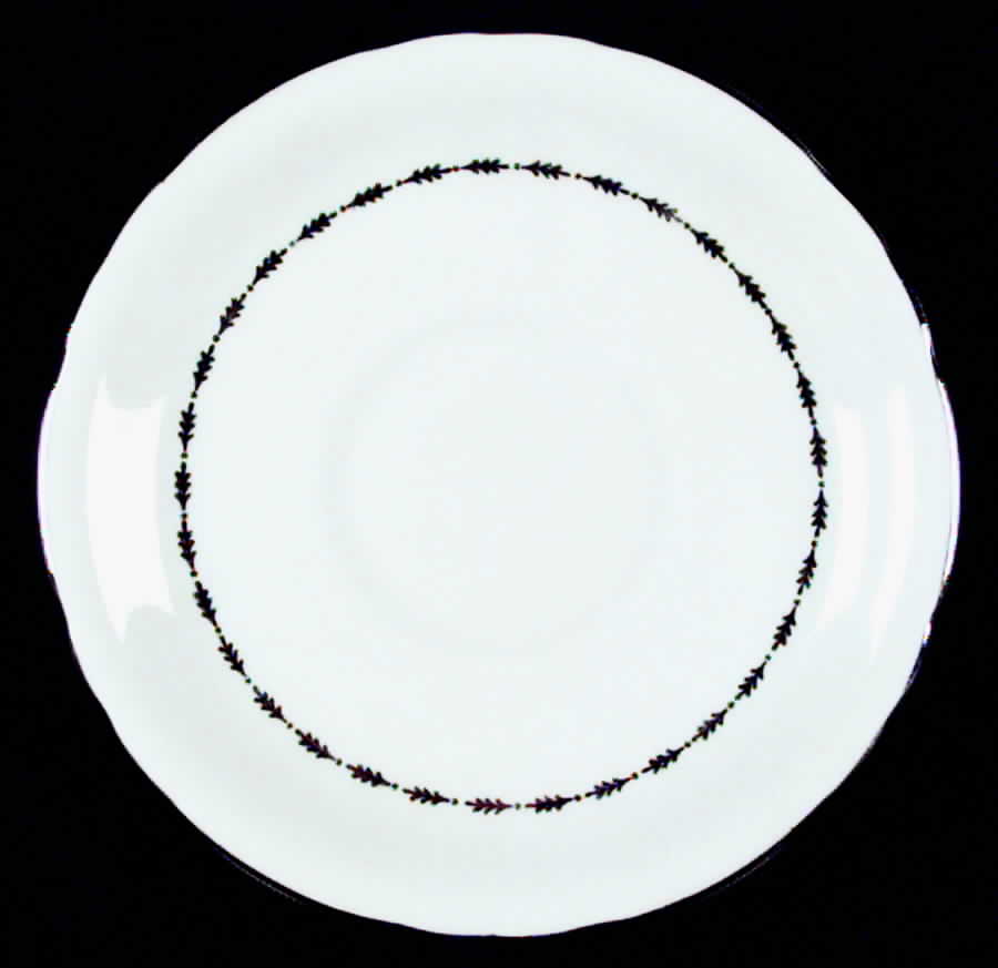 Minuet (Scalloped) Saucer by John  Aynsley & Sons-1