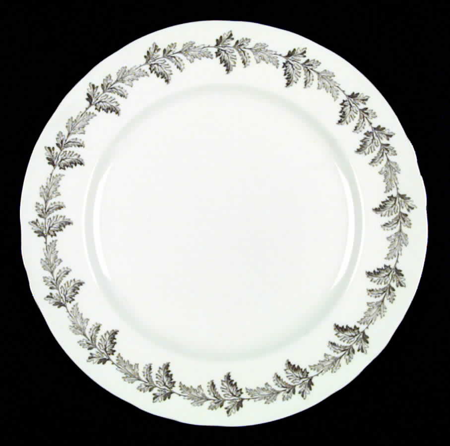 Oak Leaf Brown Dinner Plate by John  Aynsley & Sons-1