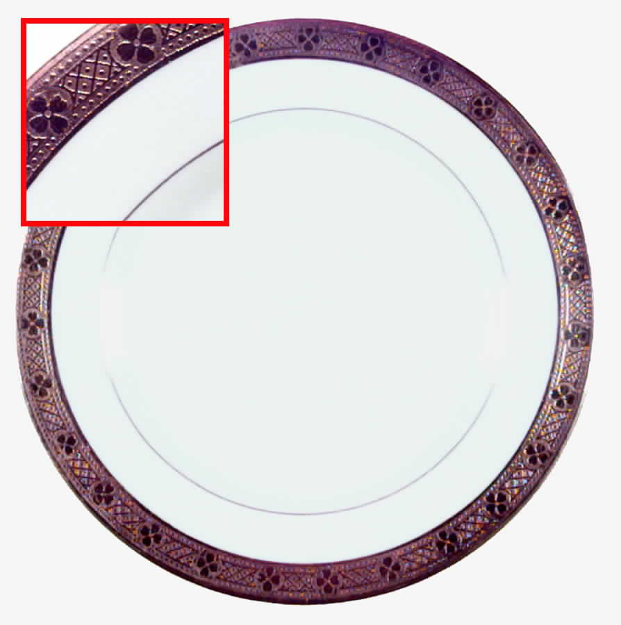 Odessa Bread & Butter Plate by John  Aynsley & Sons-1