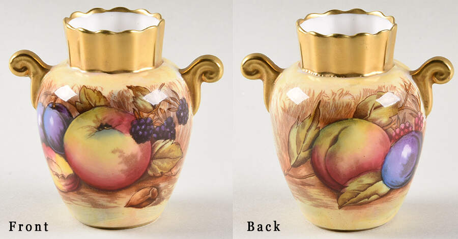 Orchard Gold Beatrice Vase by John  Aynsley & Sons-1