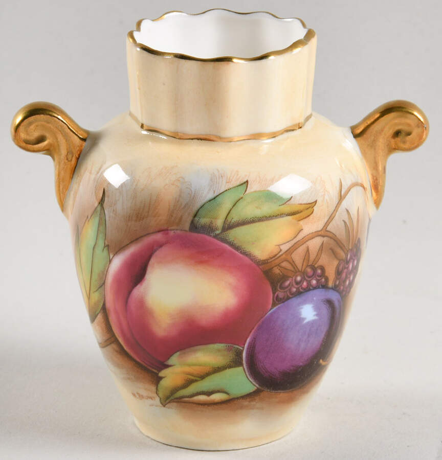 Orchard Gold Beatrice Vase by John  Aynsley & Sons-1