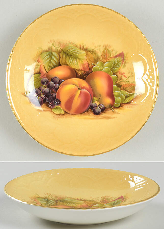 Orchard Gold Fruit/Dessert (Sauce) Bowl by John  Aynsley & Sons-1