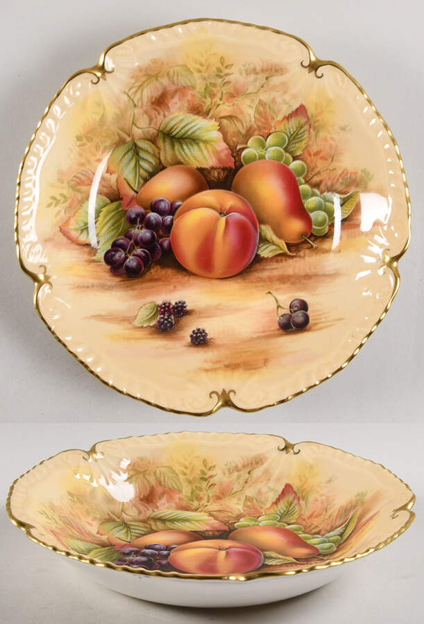 Orchard Gold Coupe Soup Bowl by John  Aynsley & Sons-1