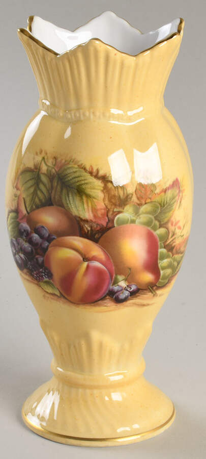 Orchard Gold 6" Windsor Vase by John  Aynsley & Sons-1