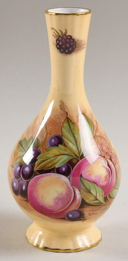 Orchard Gold 6" Bud Vase by John  Aynsley & Sons-1