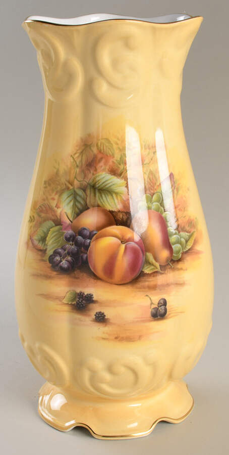 Orchard Gold 10" Regency Vase by John  Aynsley & Sons-1