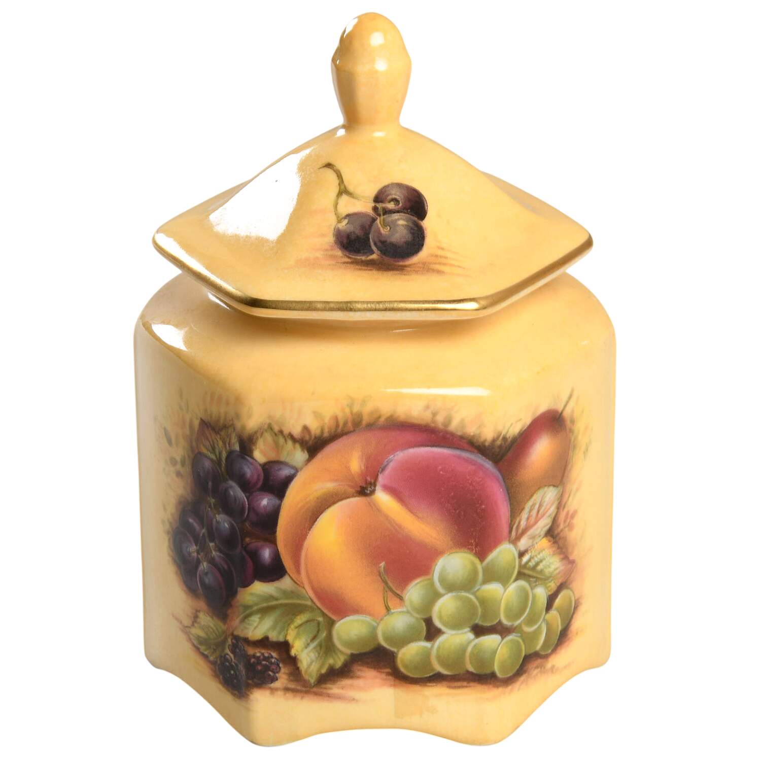 Orchard Gold Pagoda Candy Box by John  Aynsley & Sons-1