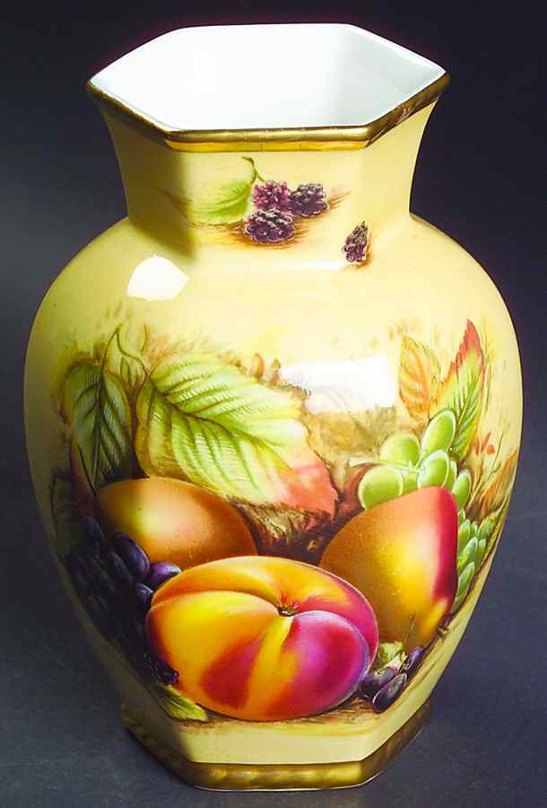 Orchard Gold 5" Chelford Vase by John  Aynsley & Sons-1