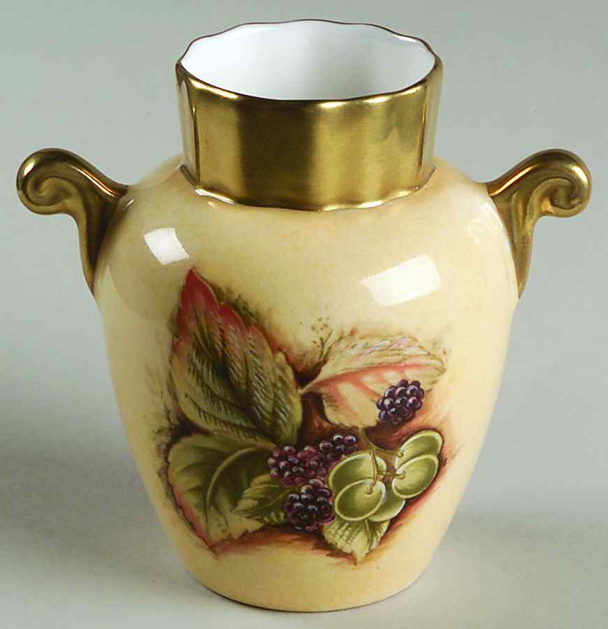 Orchard Gold Beatrice Vase by John  Aynsley & Sons-1