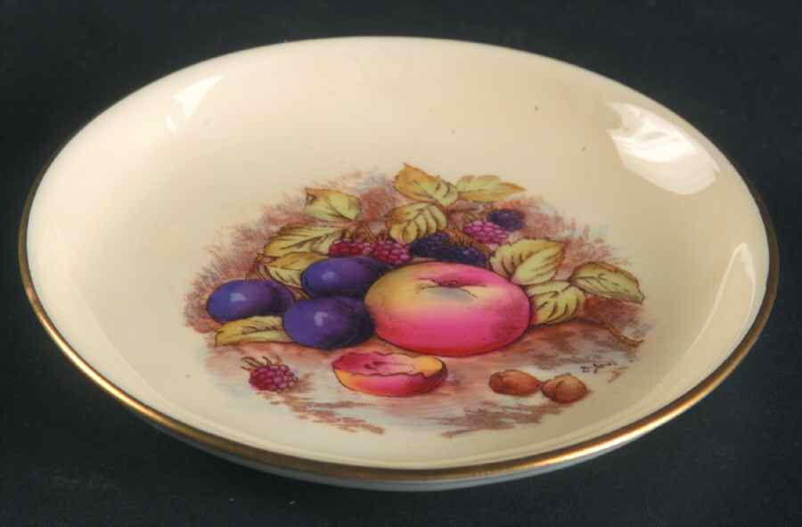 Orchard Gold Butter Pat by John  Aynsley & Sons-1