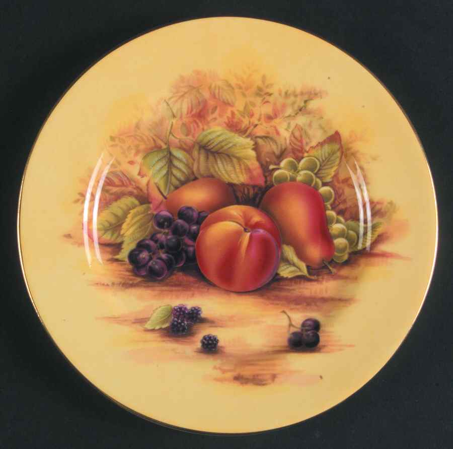 Orchard Gold Bread & Butter Plate by John  Aynsley & Sons-1