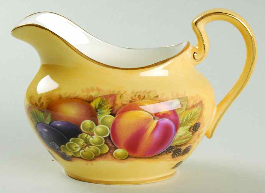 Orchard Gold Creamer by John  Aynsley & Sons-1