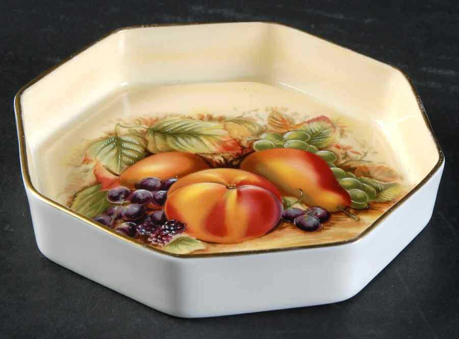 Orchard Gold Small Butter Dish by John  Aynsley & Sons-1
