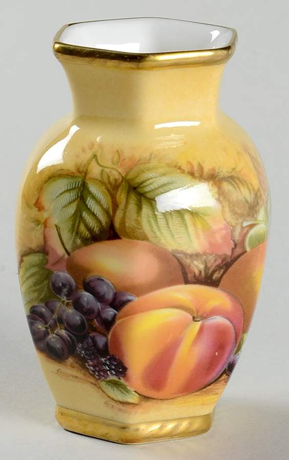 Orchard Gold 3" Chelford Vase by John  Aynsley & Sons-1