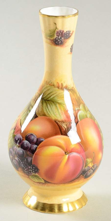 Orchard Gold 6" Bud Vase Globe by John  Aynsley & Sons-1