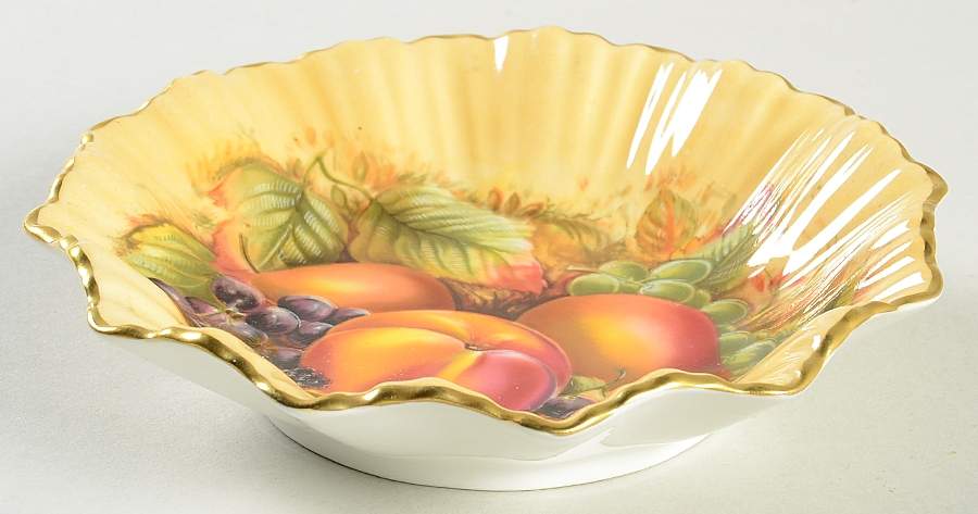 Orchard Gold Sweet Meat Dish by John  Aynsley & Sons-1