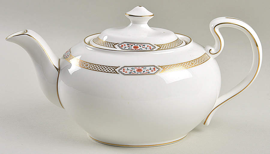 Orient Teapot & Lid by John  Aynsley & Sons-1