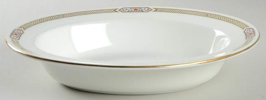 Orient 10" Oval Vegetable Bowl by John  Aynsley & Sons-1
