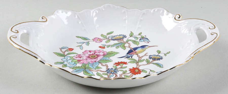 Pembroke (Gold Trim) Victorian Tray by John  Aynsley & Sons-1