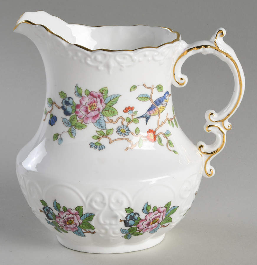 Pembroke (Gold Trim) 16 Oz Pitcher by John  Aynsley & Sons-1