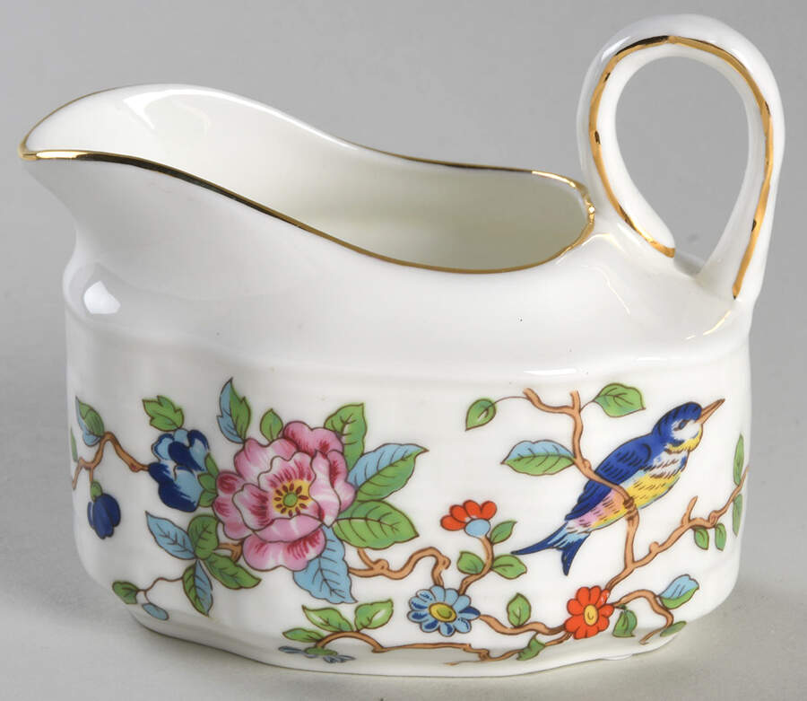 Pembroke (Gold Trim) Mini Creamer by John  Aynsley & Sons-1