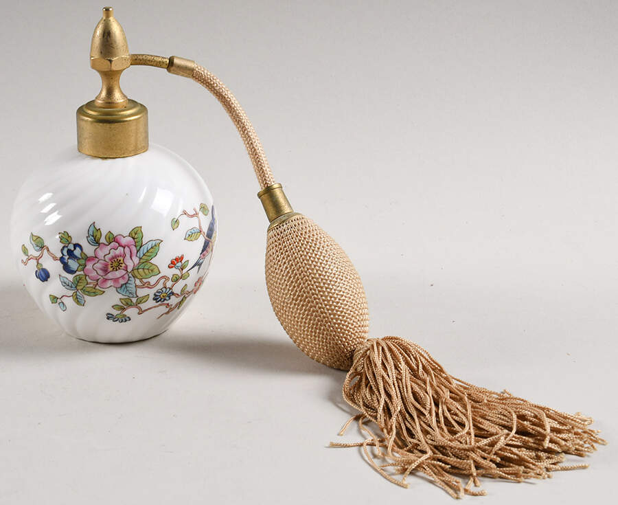 Pembroke (Gold Trim) Atomizer by John  Aynsley & Sons-1