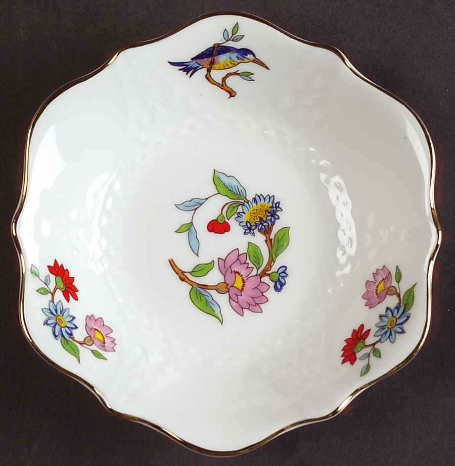 Pembroke (Gold Trim) 5" Clyde Sweet Dish by John  Aynsley & Sons-1