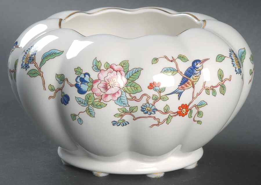 Pembroke (Gold Trim) 3" Open Potpourri by John  Aynsley & Sons-1