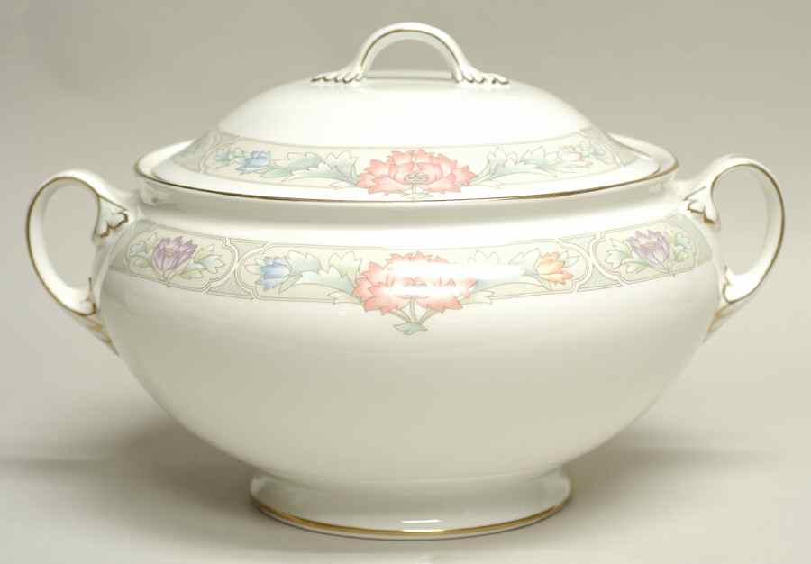 Peony Tureen &  Lid by John  Aynsley & Sons-1