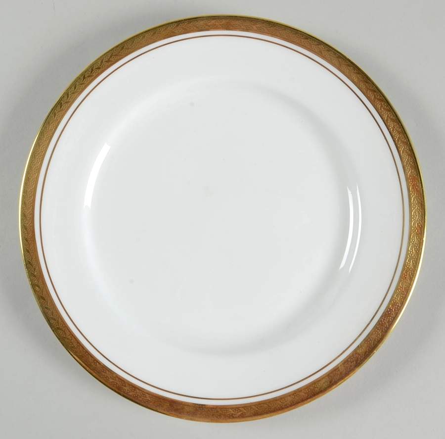 Regency White (Smooth) Salad Plate by John  Aynsley & Sons-1