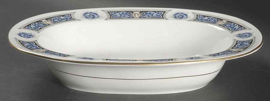 Rembrandt 10" Oval Vegetable Bowl by John  Aynsley & Sons-1