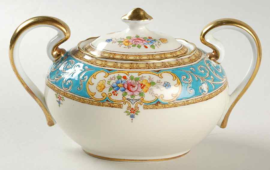 Rochester Sugar Bowl & Lid by John  Aynsley & Sons-1