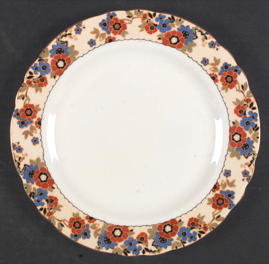 Romany Luncheon Plate by John  Aynsley & Sons-1