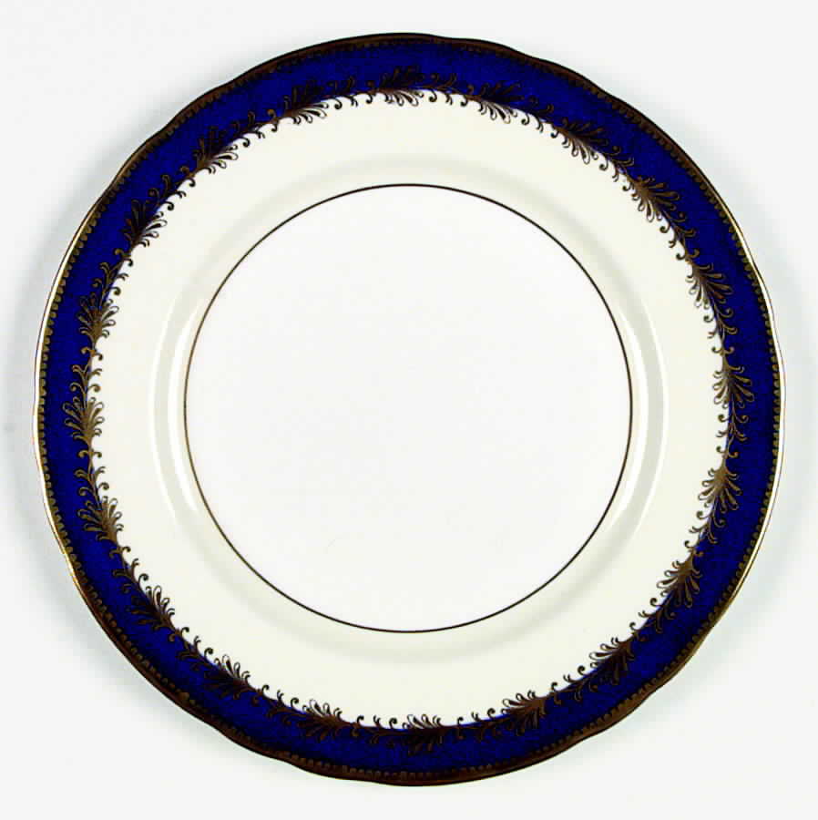 Rutland Cobalt Blue Dinner Plate by John  Aynsley & Sons-1